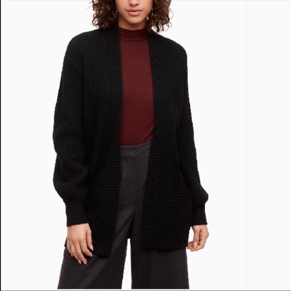 *SOLD* Aritzia Wilfred 💯% Wool Darcey Sweater - Picture 4 of 6
